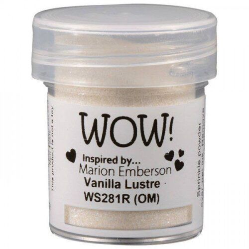 Polvos Embossing WOW Vanilla Lustre "Marion Emberson"