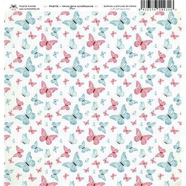 Vellum FLORECE Mariposas FRIDITA