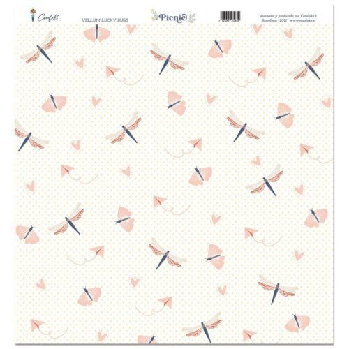 Vellum Little Bugs 12"x12" Picnic de Cocoloko