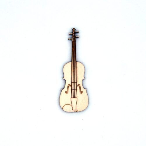 Silueta de madera - Violín