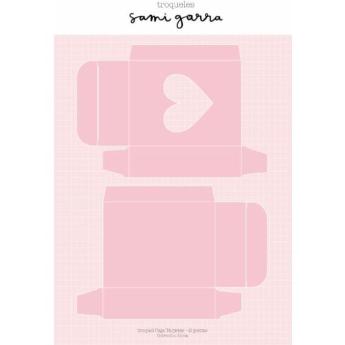 Troquel Caja de Naipes Alicia de Sami Garra