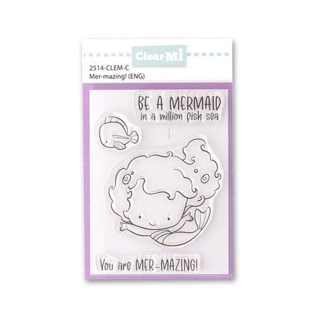 Set de sellos transparentes "Mer-mazing" IMPRONTE DE AUTORE