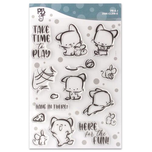 Set de sellos transparentes "PB&J" IMPRONTE DE AUTORE