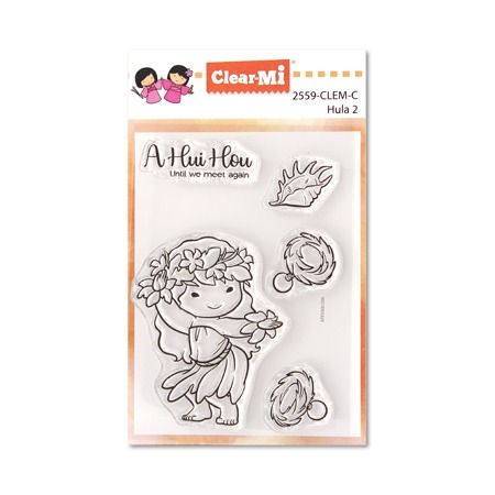 Set de sellos transparentes "Hula2" IMPRONTE DE AUTORE