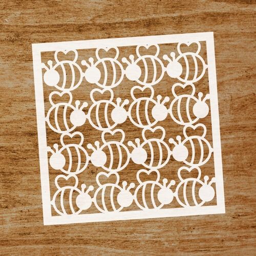 Stencil Abejitas