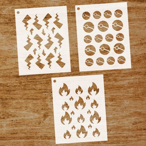 Pack Stencils ATC "Pokemon"