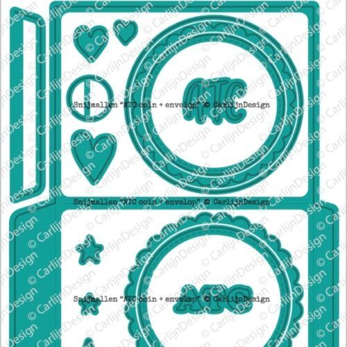 Troquel ATC Coin Circles + Envelope
