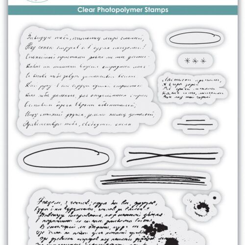 Sello de fotopolímero Handwritting Craft Consortium