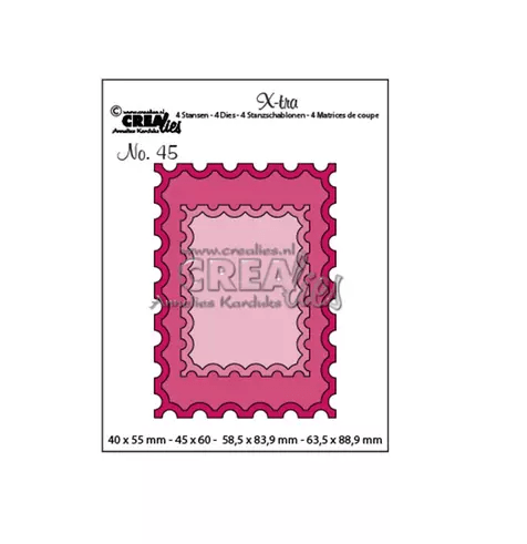 Troquel ATC Stamp + smaller stamp