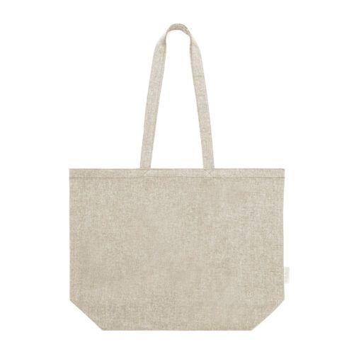 Bolsa algodón reciclado 50x38cm NATURAL