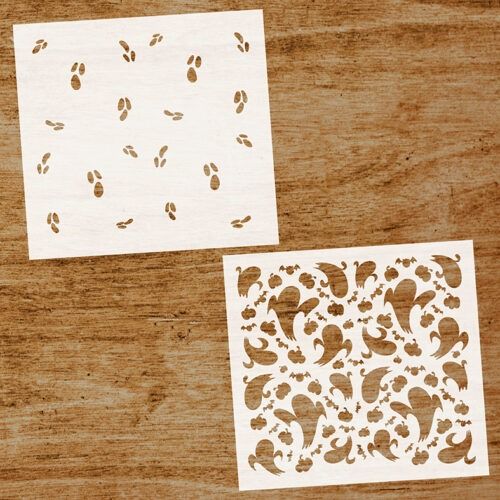Stencil Combinado Fantasmas