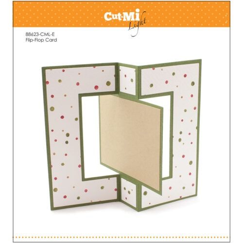 Troquel tarjeta Flip Flop