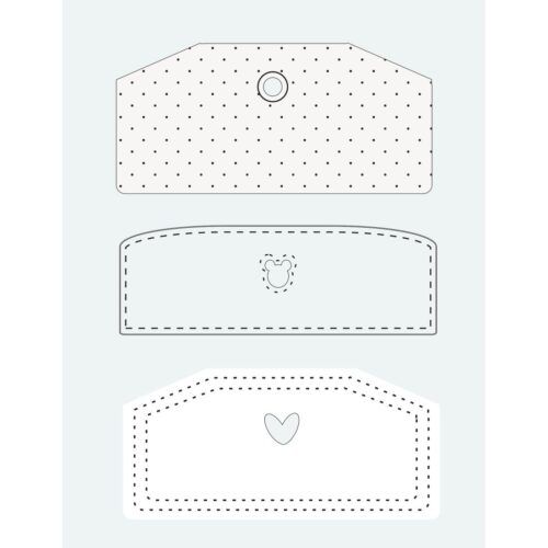 Troquel "Los Cuqui Tags" 3pcs de Pili Sallent