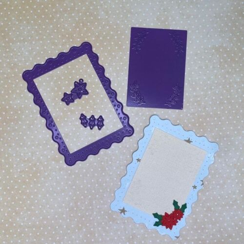Troquel ATC Navidad de Morado Craft