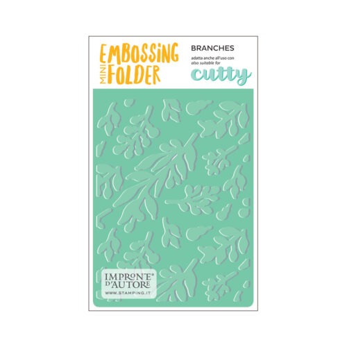 Carpeta de embossing Ramas de Impronte d'Autore