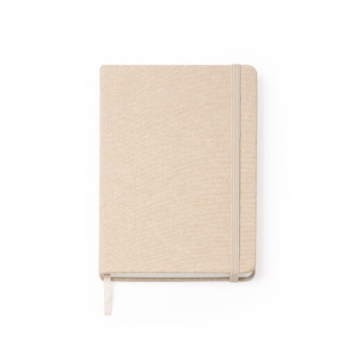Libreta A5 tapas algodón BEIG