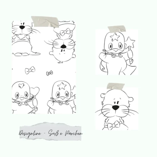 Set de Sellos Parejas Adorables de Creative Depot